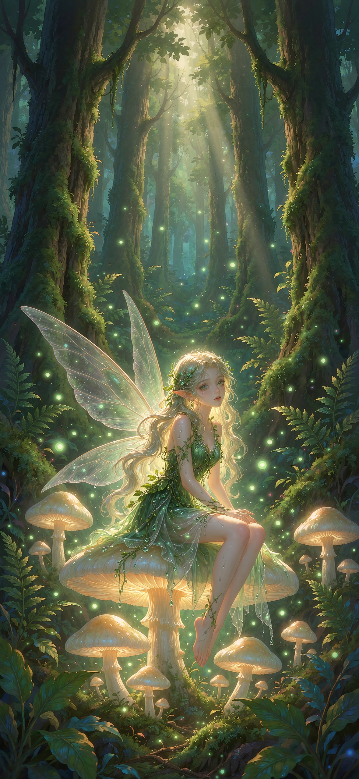 林间精灵 · 1179×2556 动漫壁纸