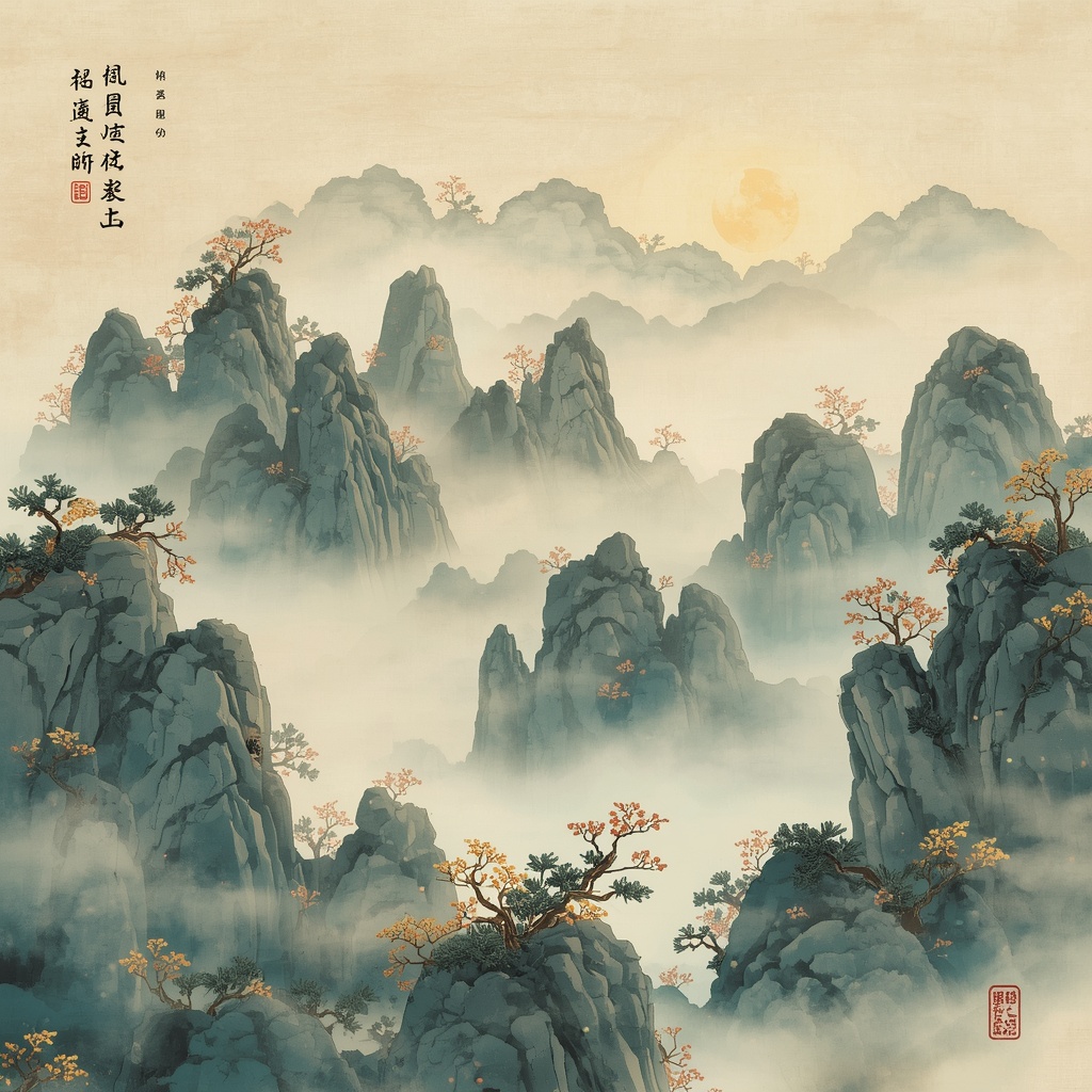 雾嶂青峦