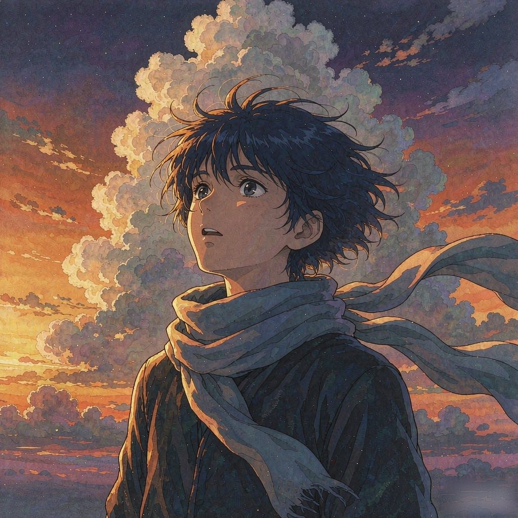晚霞少年