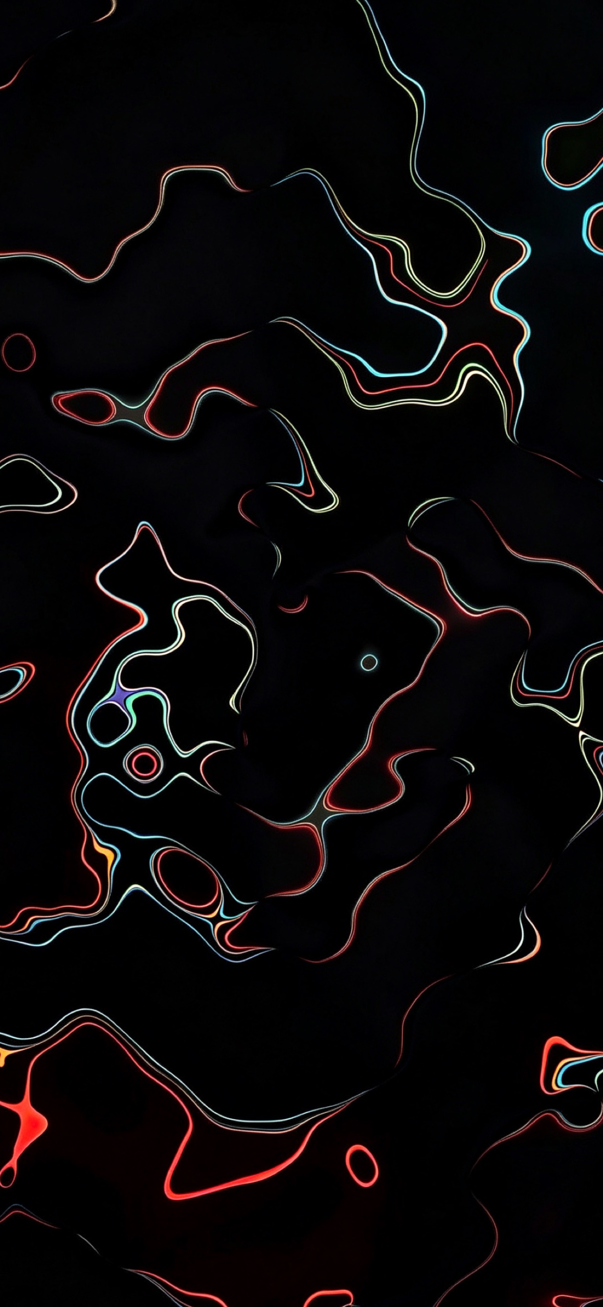 霓虹脉络 · 1179×2556 赛博朋克壁纸