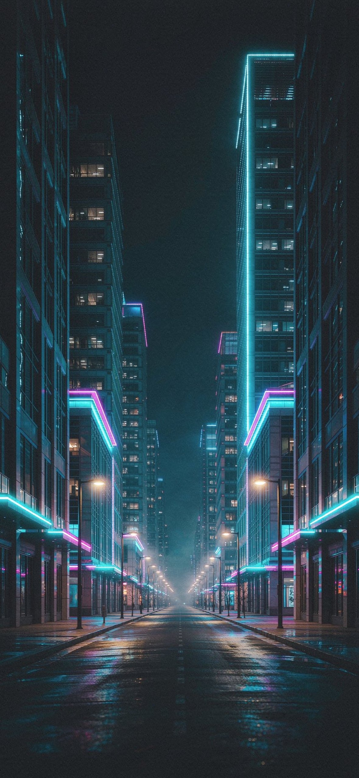 霓虹空巷