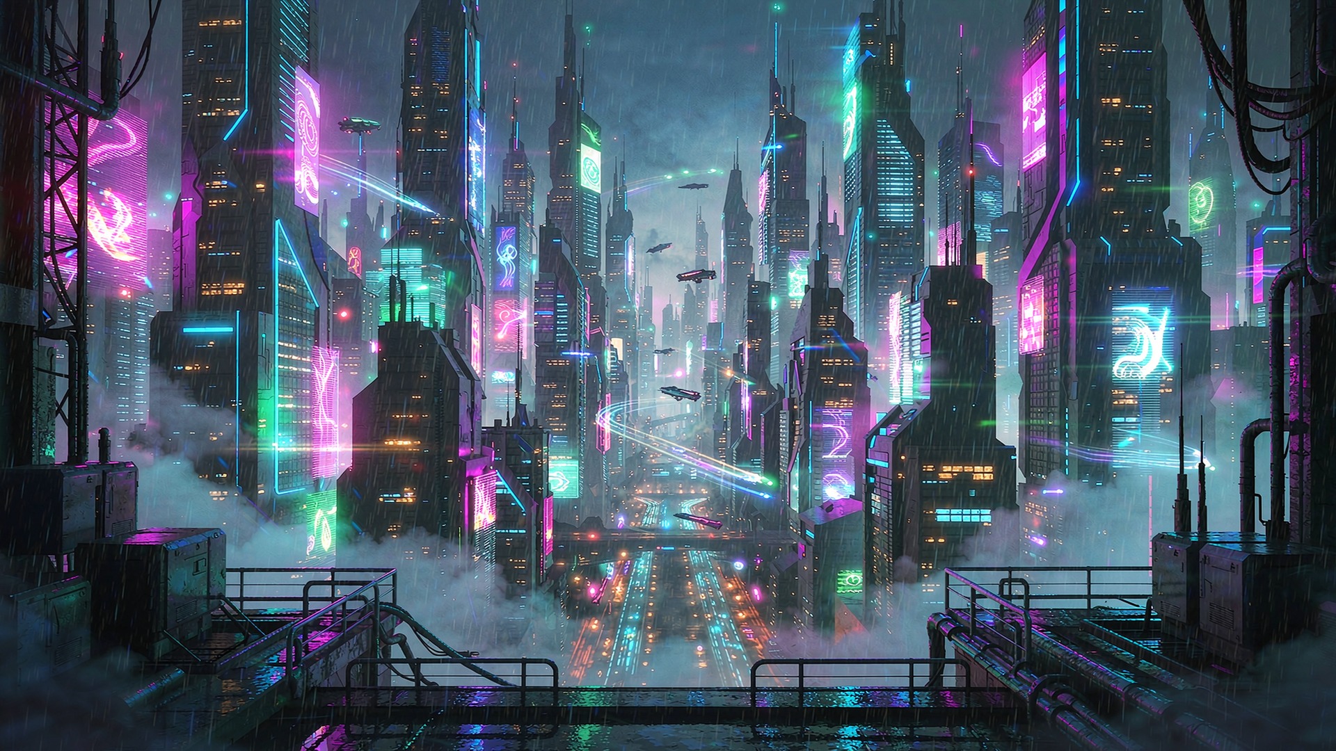 赛博雨都