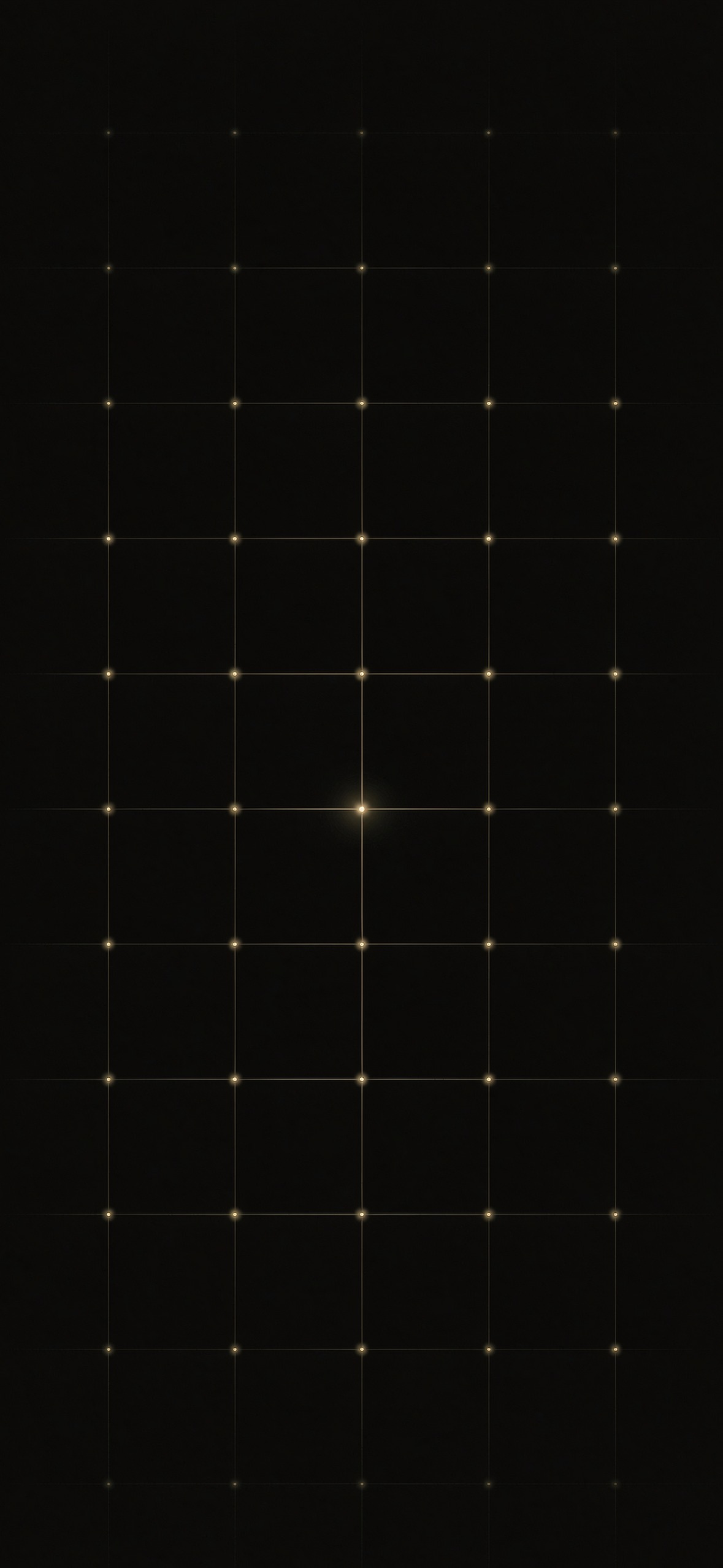 网格光点 · 1179×2556 极简壁纸
