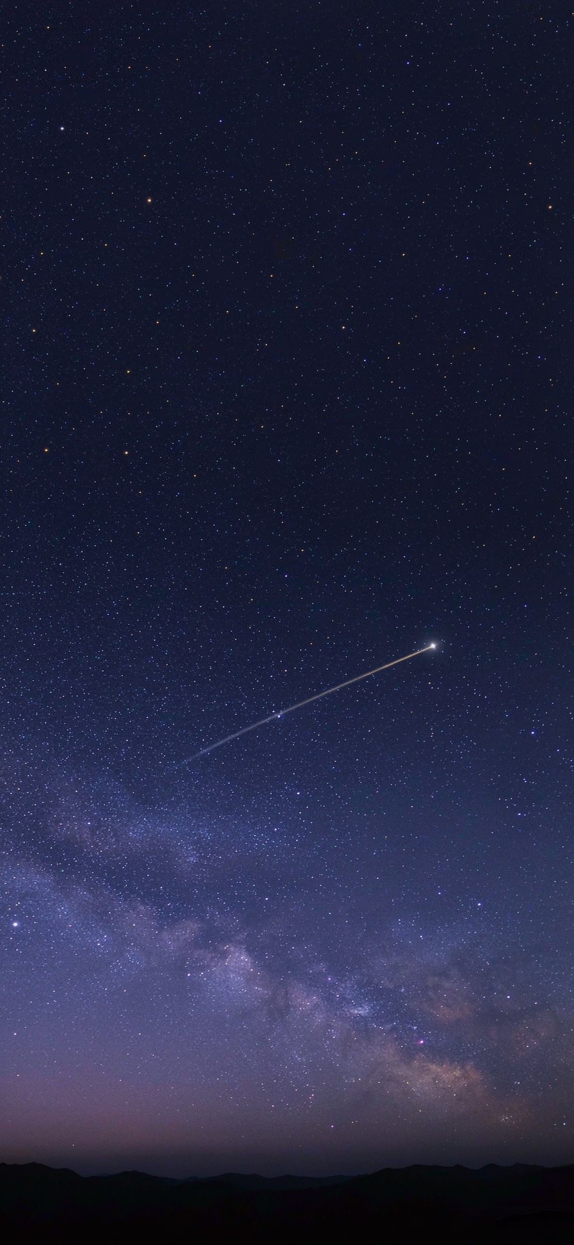 夜空流星