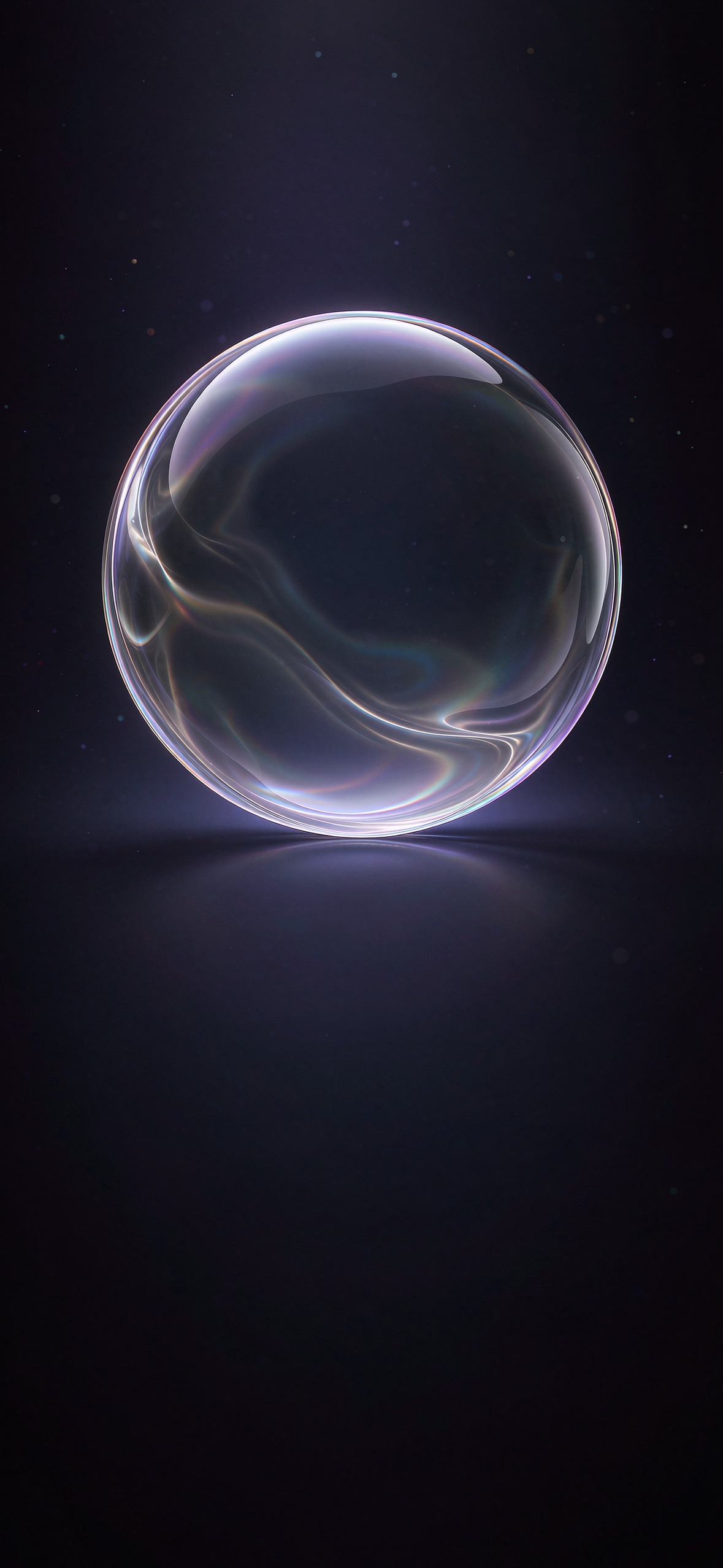 液态玻璃球 · 1179×2556 潮流壁纸