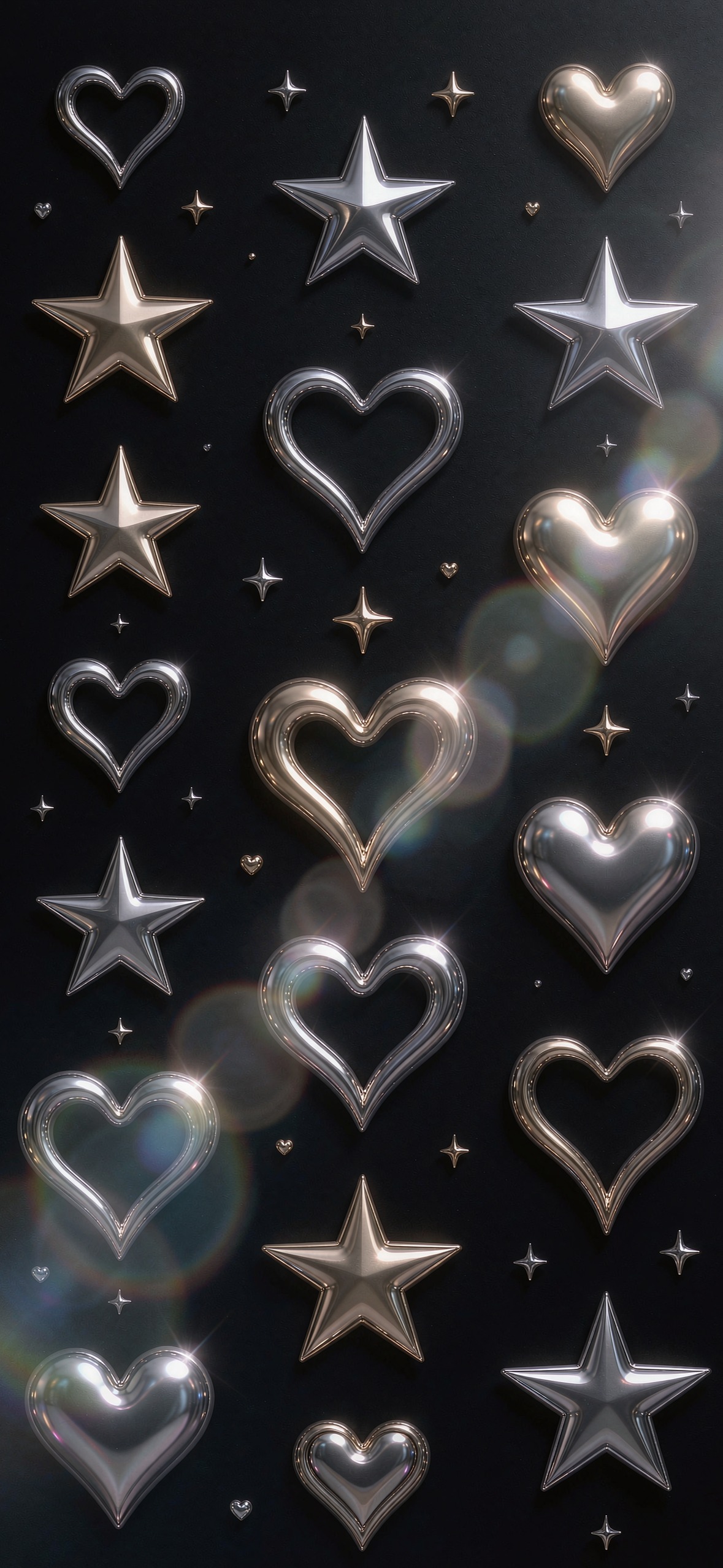 Y2K星芒 · 1179×2556 潮流壁纸